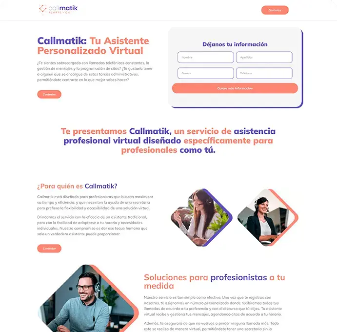 Ejemplo de servicios de diseño web