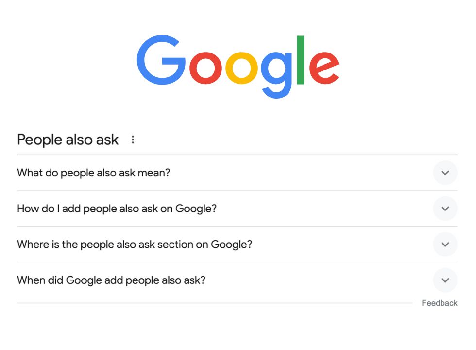 preguntas relacionadas google