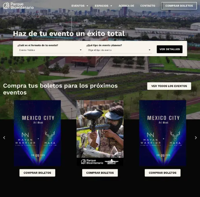 Agencia de diseño web. Portafolio