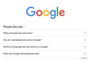 preguntas relacionadas google